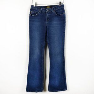 Vintage 90s Todd Oldham Jeans Crown Flare Med Wash